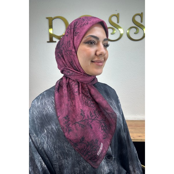 Desenli Soft Eşarp 05M